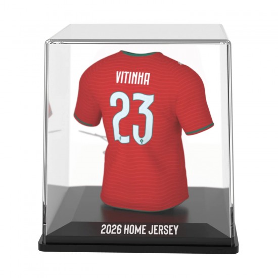 Πορτογαλία συλλεκτική μίνι φανέλα MyJersey Vitinha (Μουντιάλ 2026)