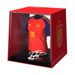 Ισπανία συλλεκτική μίνι φανέλα MyJersey Pedri (Μουντιάλ 2026)