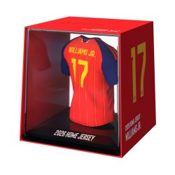 Ισπανία συλλεκτική μίνι φανέλα MyJersey Nico Williams (Μουντιάλ 2026)