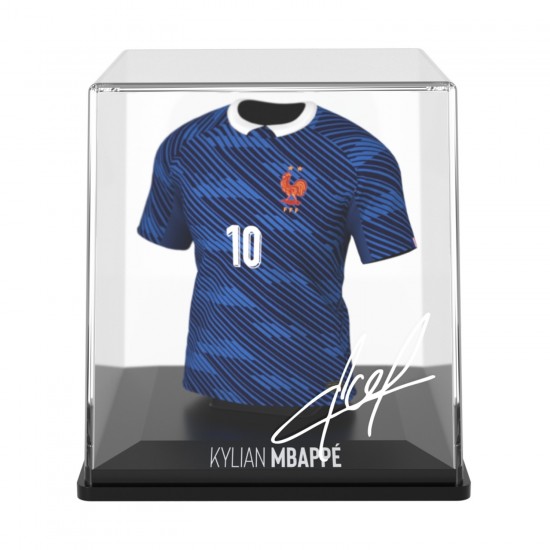 Γαλλία συλλεκτική μίνι φανέλα MyJersey Kylian Mbappé (Μουντιάλ 2026)