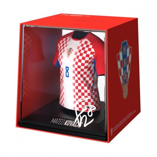 Κροατία συλλεκτική μίνι φανέλα MyJersey Mateo Kovačić (Μουντιάλ 2026)