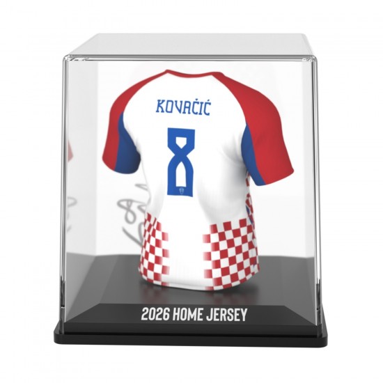 Κροατία συλλεκτική μίνι φανέλα MyJersey Mateo Kovačić (Μουντιάλ 2026)