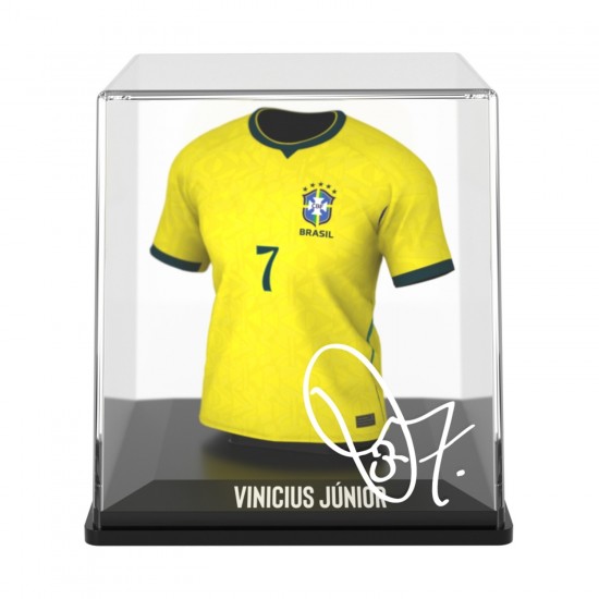 Βραζιλία συλλεκτική μίνι φανέλα MyJersey Vinícius Jr. (Μουντιάλ 2026)