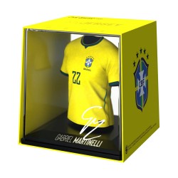 Βραζιλία συλλεκτική μίνι φανέλα MyJersey Martinelli (Μουντιάλ 2026)