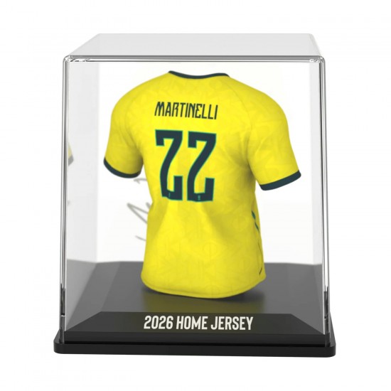 Βραζιλία συλλεκτική μίνι φανέλα MyJersey Martinelli (Μουντιάλ 2026)