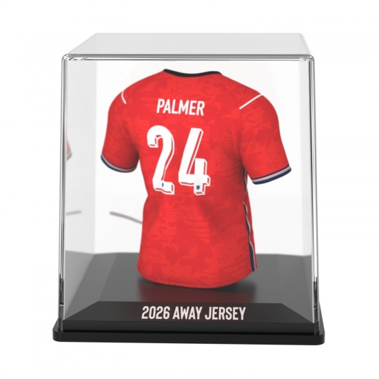 Αγγλία συλλεκτική μίνι φανέλα MyJersey Cole Palmer (Μουντιάλ 2026)