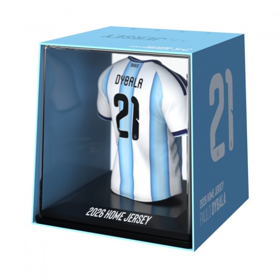 Αργεντινή συλλεκτική μίνι φανέλα MyJersey Dybala (Μουντιάλ 2026)