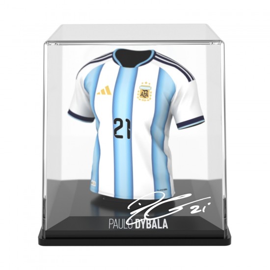 Αργεντινή συλλεκτική μίνι φανέλα MyJersey Dybala (Μουντιάλ 2026)