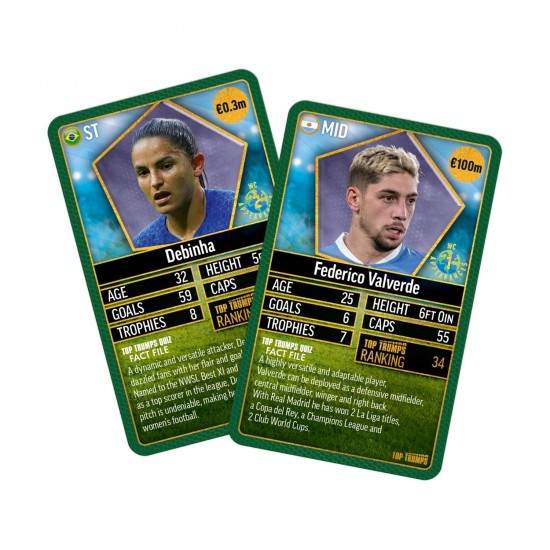 Top Trumps World Football Stars 2024 «The Top 200», τράπουλα 5