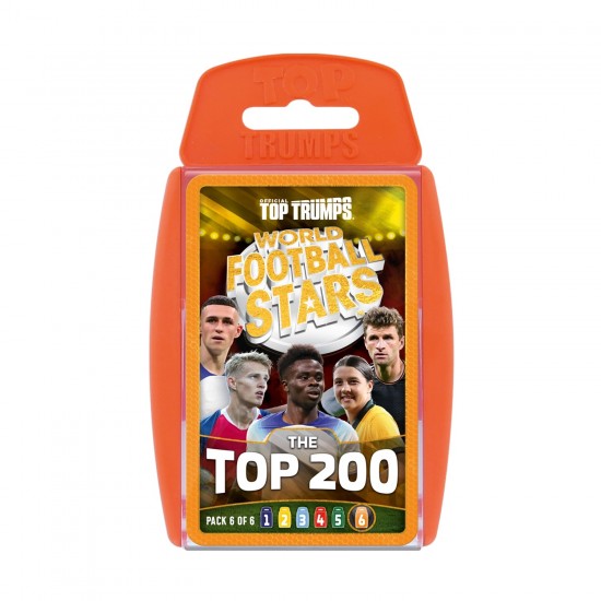 Top Trumps World Football Stars 2024 «The Top 200», τράπουλα 6