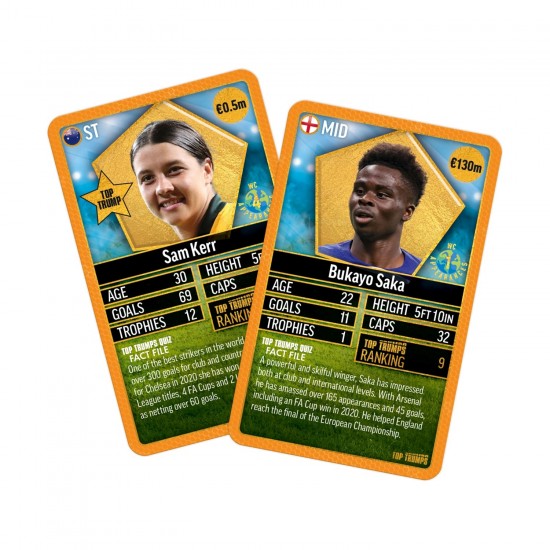 Top Trumps World Football Stars 2024 «The Top 200», τράπουλα 6