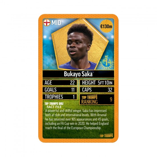 Top Trumps World Football Stars 2024 «The Top 200», τράπουλα 6