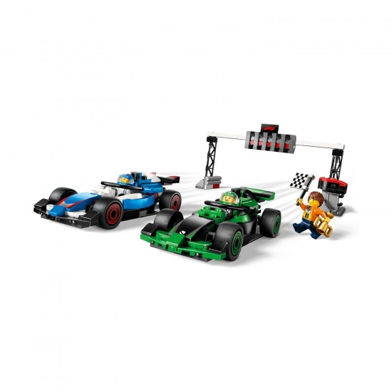 LEGO City F1 grid με μονοθέσια VCARB & Sauber (60474)