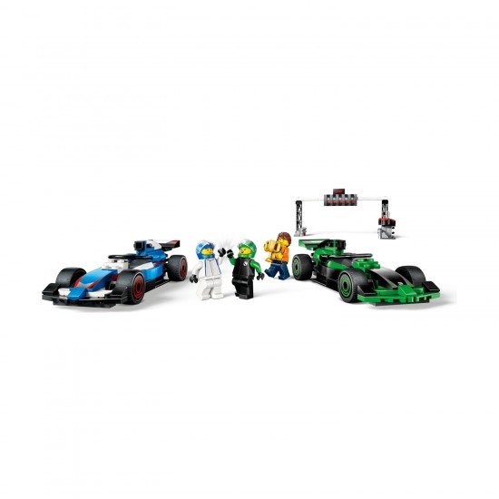 LEGO City F1 grid με μονοθέσια VCARB & Sauber (60474)