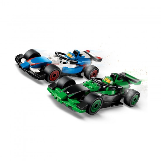 LEGO City F1 grid με μονοθέσια VCARB & Sauber (60474)