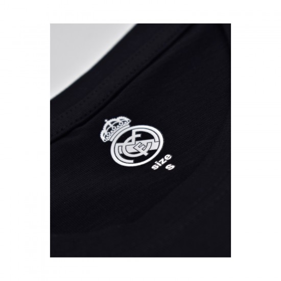 Real Madrid T-shirt «Since 1902» crest, black