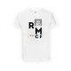 Real Madrid T-shirt «RMCF» minimalist, white