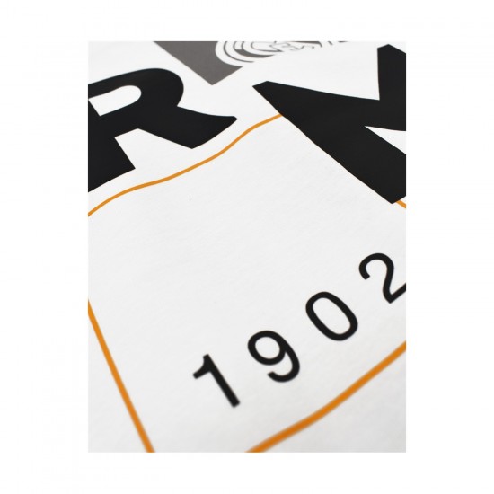 Real Madrid T-shirt «RMCF» minimalist, white