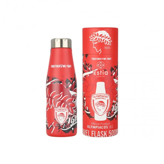 Θερμός Estia Travel Flask 500ml Ολυμπιακός BC Edition «Together We Fight»