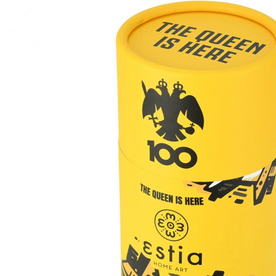 Θερμός Estia Travel Flask 500ml ΑΕΚ BC Edition «The Queen Is Here»