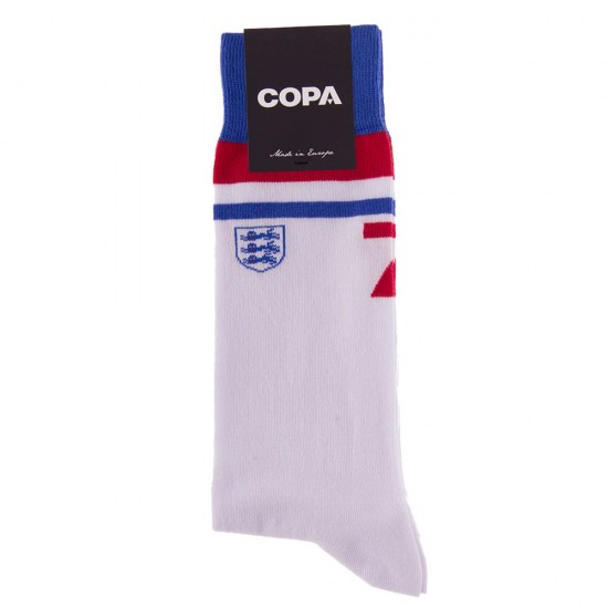 Αγγλία 1980 ρετρο κάλτσες COPA, λευκές
