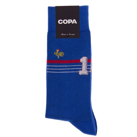 Γαλλία 1998 ρετρο κάλτσες COPA, μπλε