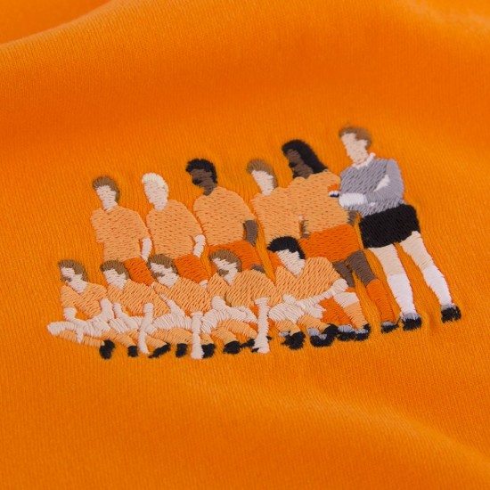 Holland 1988 European Champions Embroidery t-shirt COPA, orange