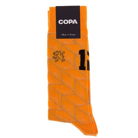 Ολλανδία 1988 ρετρο κάλτσες COPA, πορτοκαλί