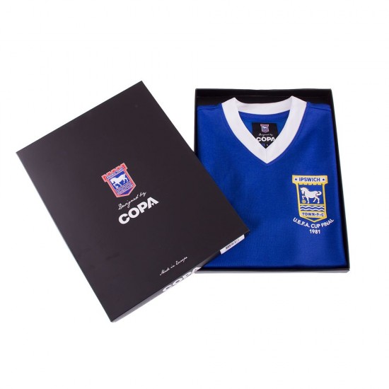 Ipswich Town FC 1980 - 81 Short Sleeve Retro Football Shirt