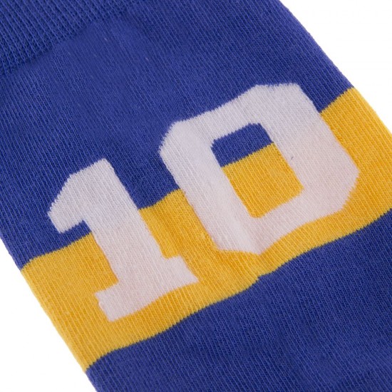 Maradona X COPA Number 10 Boca Socks