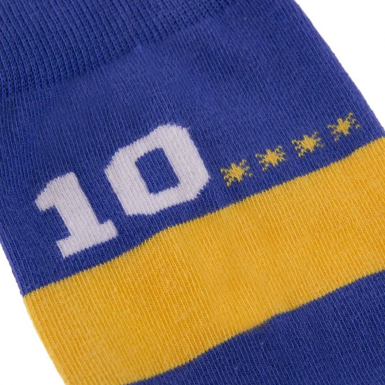 Maradona X COPA Number 10 Boca Socks