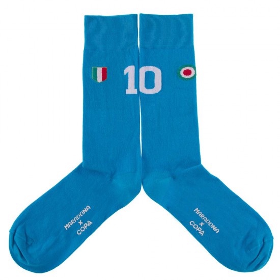 Maradona X COPA Number 10 Napoli Socks