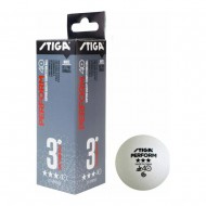 Ping Pong Perform 40+ balls 3pcs. Stiga, white