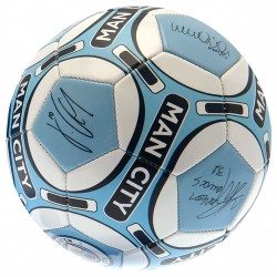 Ποδοσφαιρικό σετ δώρου με υπογραφές Manchester City FC