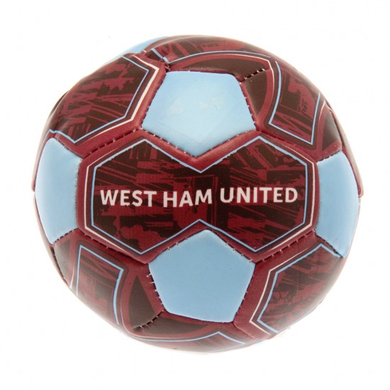 Μαλακή μπάλα ποδοσφαίρου West Ham United FC (10εκ. Διάμετρο)