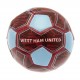 Μαλακή μπάλα ποδοσφαίρου West Ham United FC (10εκ. Διάμετρο)