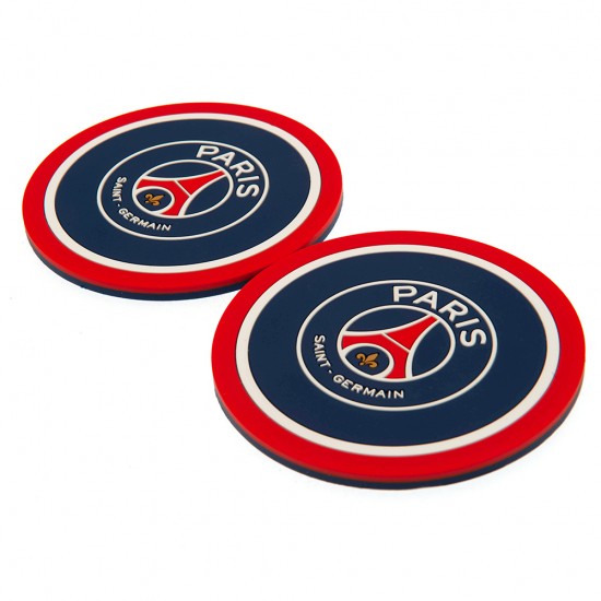 Σουβέρ σιλικόνης 2 τεμ. Paris Saint Germain FC (10εκ. Διάμετρος)