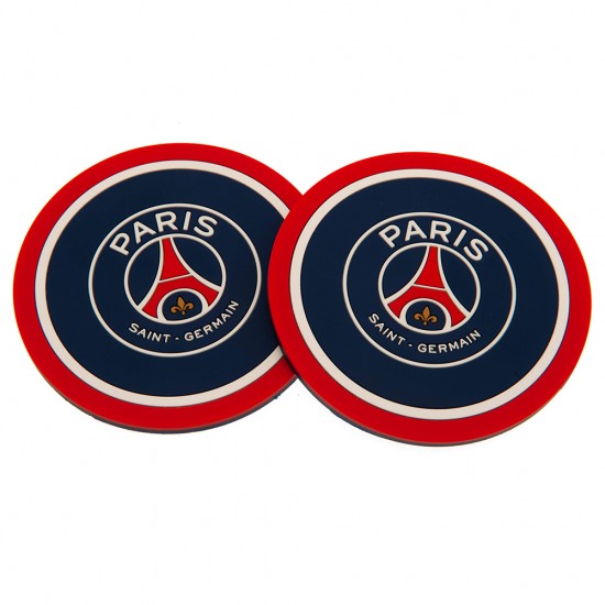 Σουβέρ σιλικόνης 2 τεμ. Paris Saint Germain FC (10εκ. Διάμετρος)