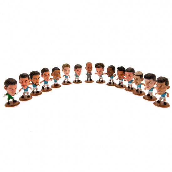 Manchester City FC SoccerStarz Premier League Champions 2022 Team Pack