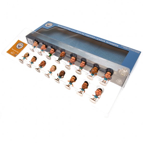 Manchester City FC SoccerStarz Premier League Champions 2022 Team Pack