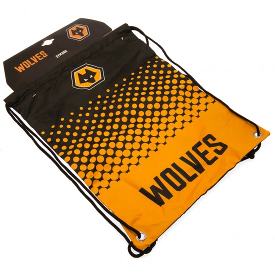 Τσάντα γυμναστηρίου 44 x 33 εκ. Wolverhampton Wanderers FC