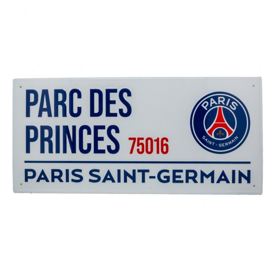 Πινακίδα δρόμου Paris Saint Germain FC