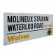 Πινακίδα δρόμου Wolverhampton Wanderers FC