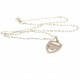 Arsenal FC Silver Plated Boxed Crest Pendant