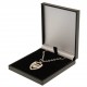 Arsenal FC Silver Plated Boxed Crest Pendant