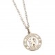 Chelsea FC Silver Plated Boxed Crest Pendant