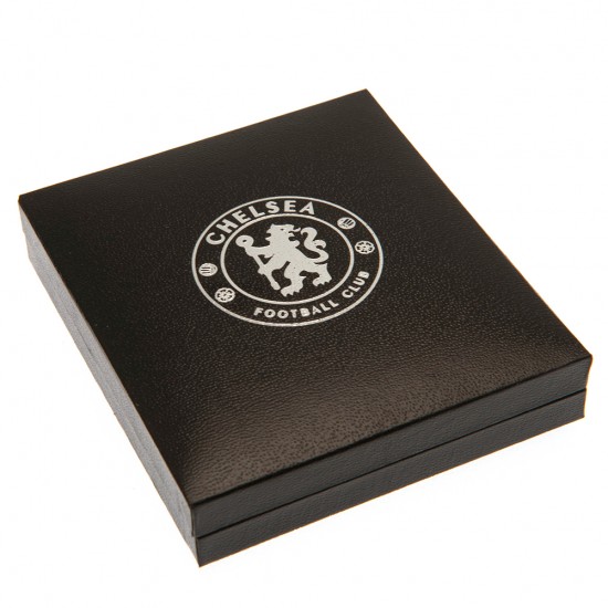 Chelsea FC Silver Plated Boxed Lion Pendant