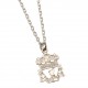 Liverpool FC Silver Plated Boxed Crest Pendant
