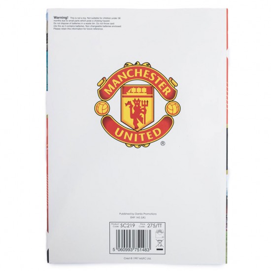 Manchester United FC Musical Birthday Card