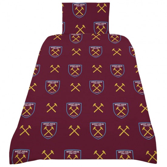 Σετ παπλωματοθήκης West Ham United FC CS, μονό